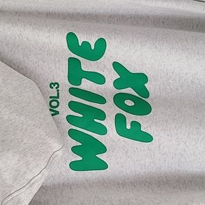 White Fox Hoody Size Small *hardly worn*